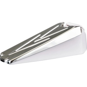 Türstopper Alarm mit 120 dB Sirene zur Türsicherung, weiß/silber.