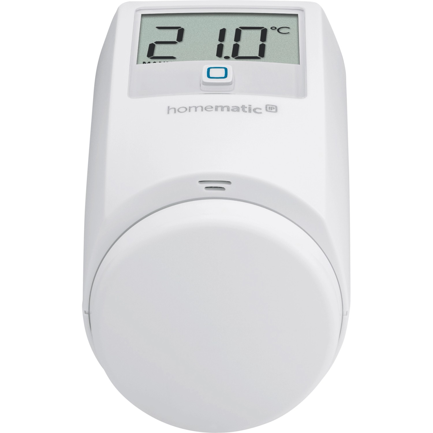 Homematic IP Heizkörperthermostat zur smarten Heizungssteuerung im Smart Home.