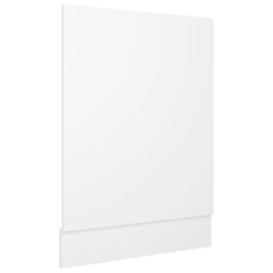 Weiße vidaXL Geschirrspülerblende aus Holzwerkstoff, 45x67 cm, für Küchenzeile.