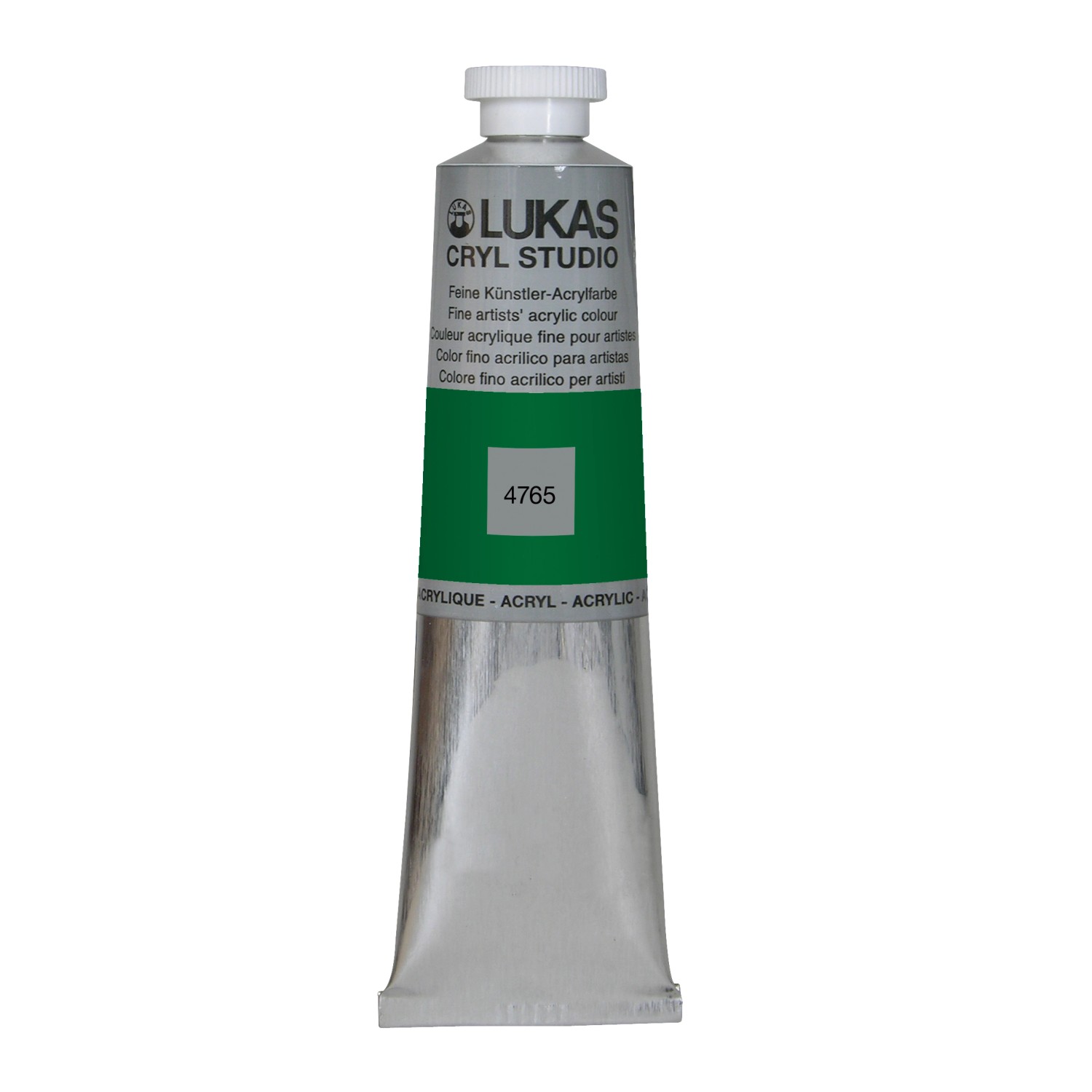 Lukas Cryl Studio Acrylfarbe Aluminiumtube Saftgrün 75ml