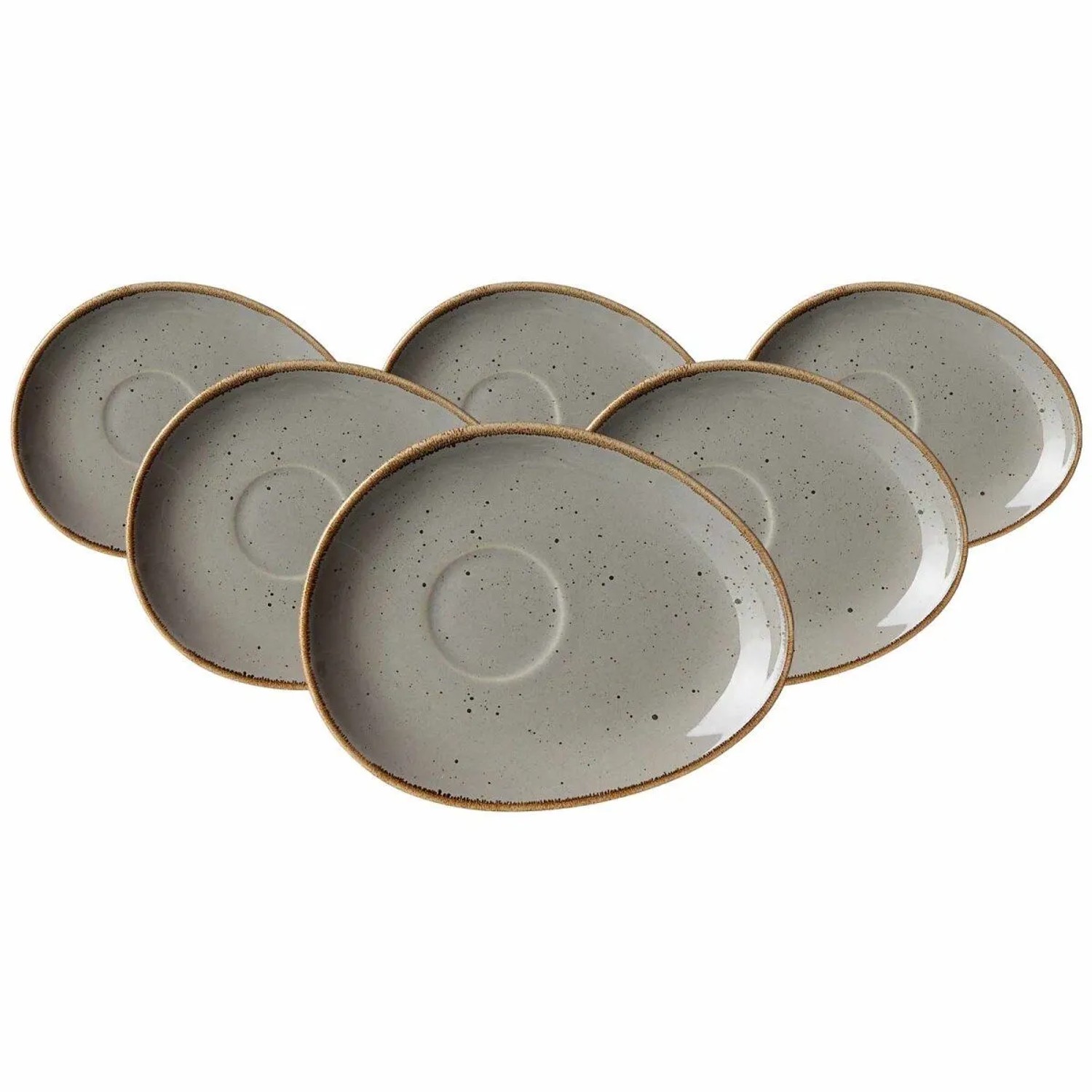 Ritzenhoff & Breker Taste Kaffeeuntertasse 17 x 13,5 cm 6er Set