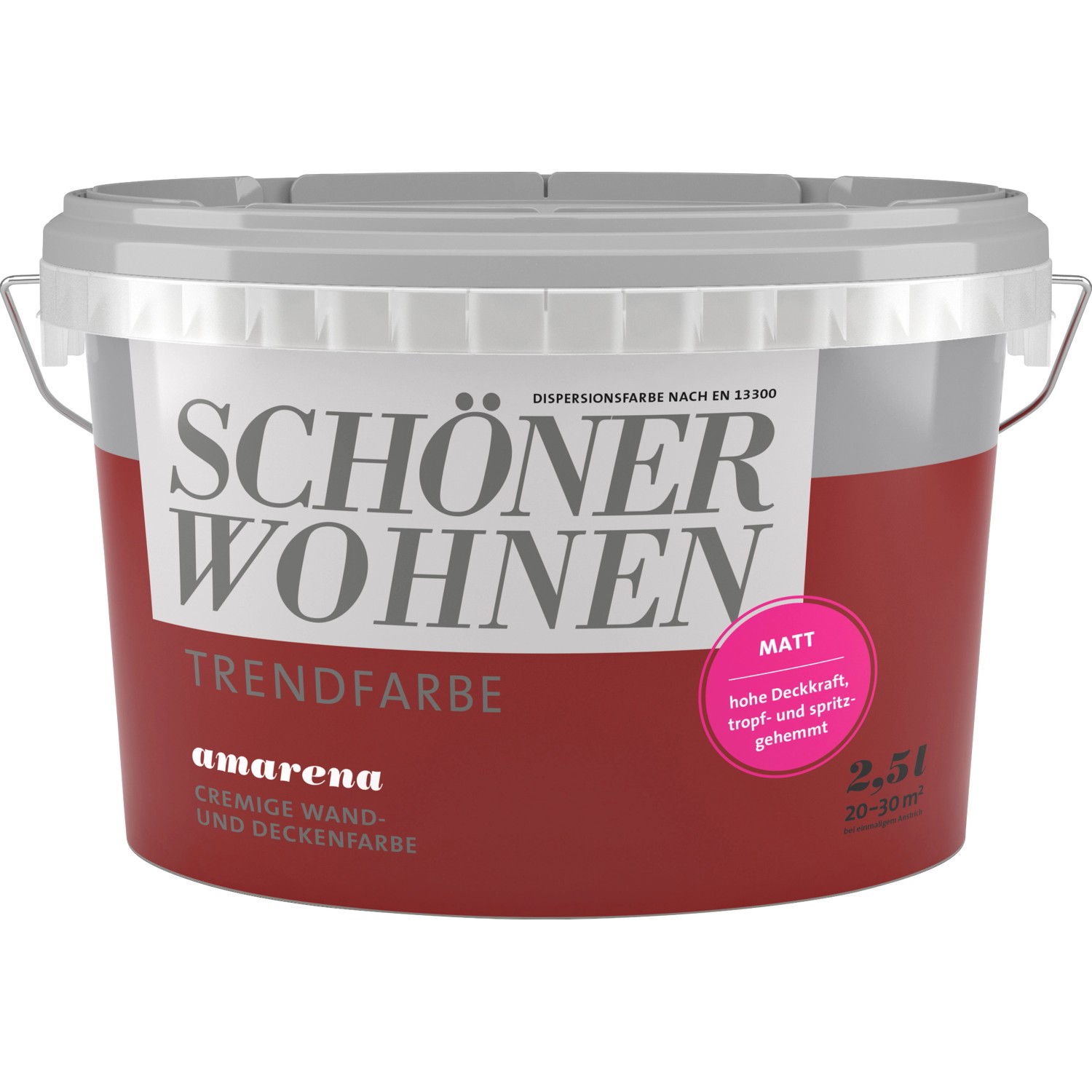 Schöner Wohnen Trendfarbe Amarena matt 2,5 l