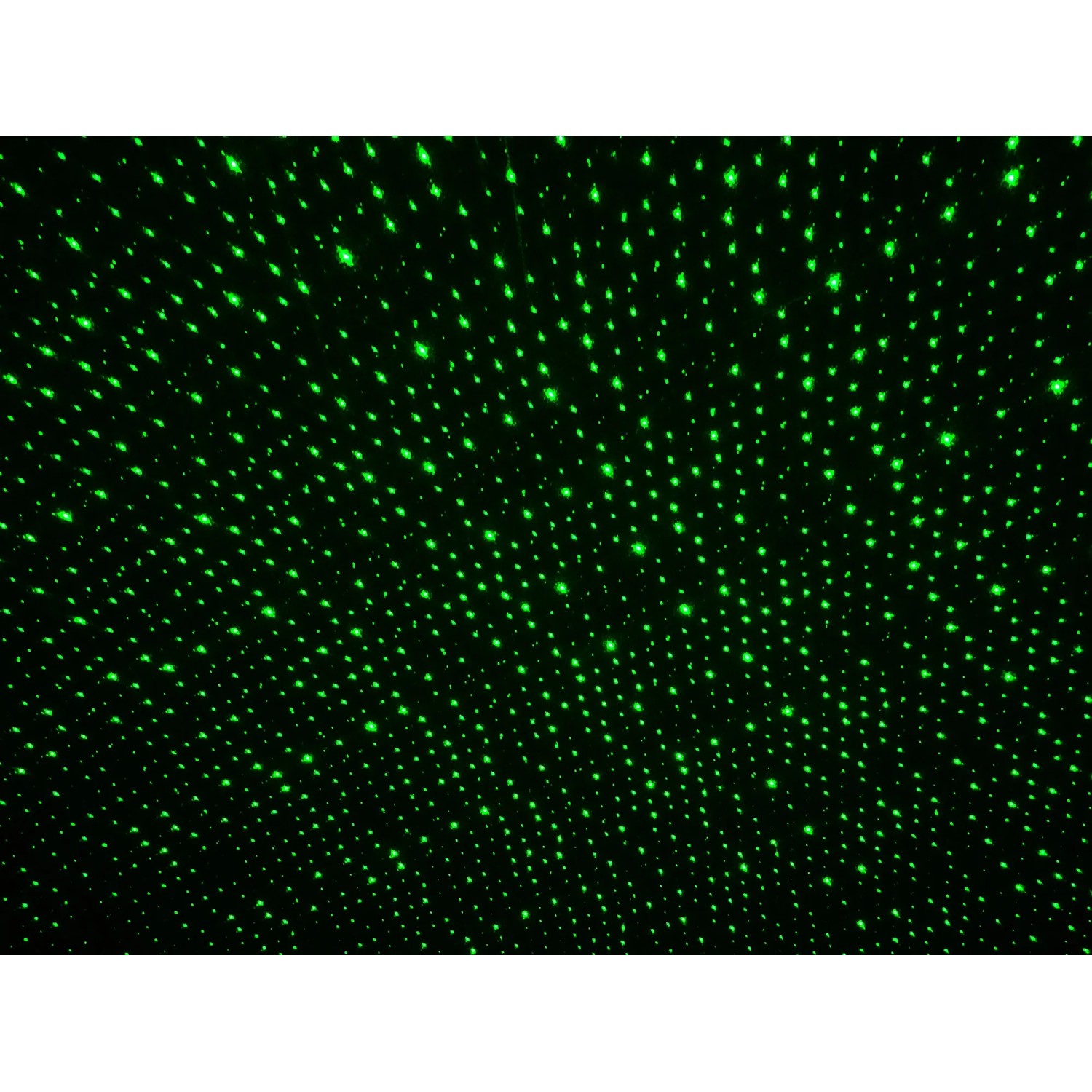 Schwarzer LED Außenwandlaser Projektor mit rot-grüner Punktprojektion für stimmungsvolle Beleuchtung.