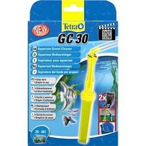 Tetratec GC 30 Aquarium-Bodenreiniger für Aquarien von 20-60l mit Zubehör.