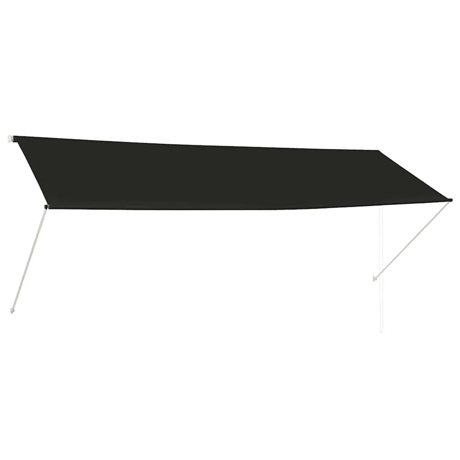 vidaXL Einziehbare Markise 350x150 cm Anthrazit 143762