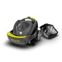 Zodiac Akku-Reinigungsroboter OS 0800 Spabot für Whirlpools, schwarz, mit Filterkorb.