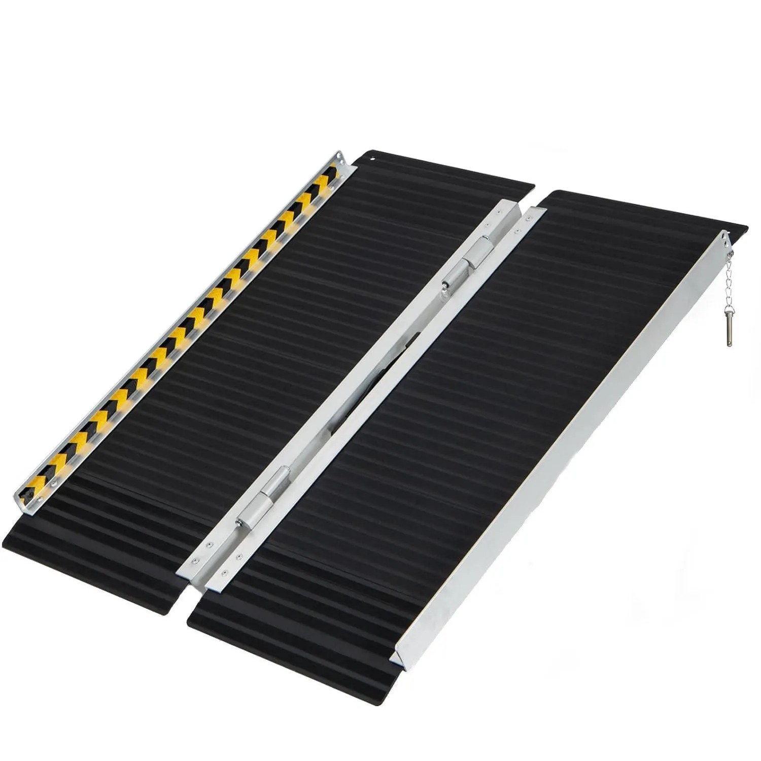 Costway Rollstuhlrampe Bis Zu 272 kg Belastbar 91 x 74 cm