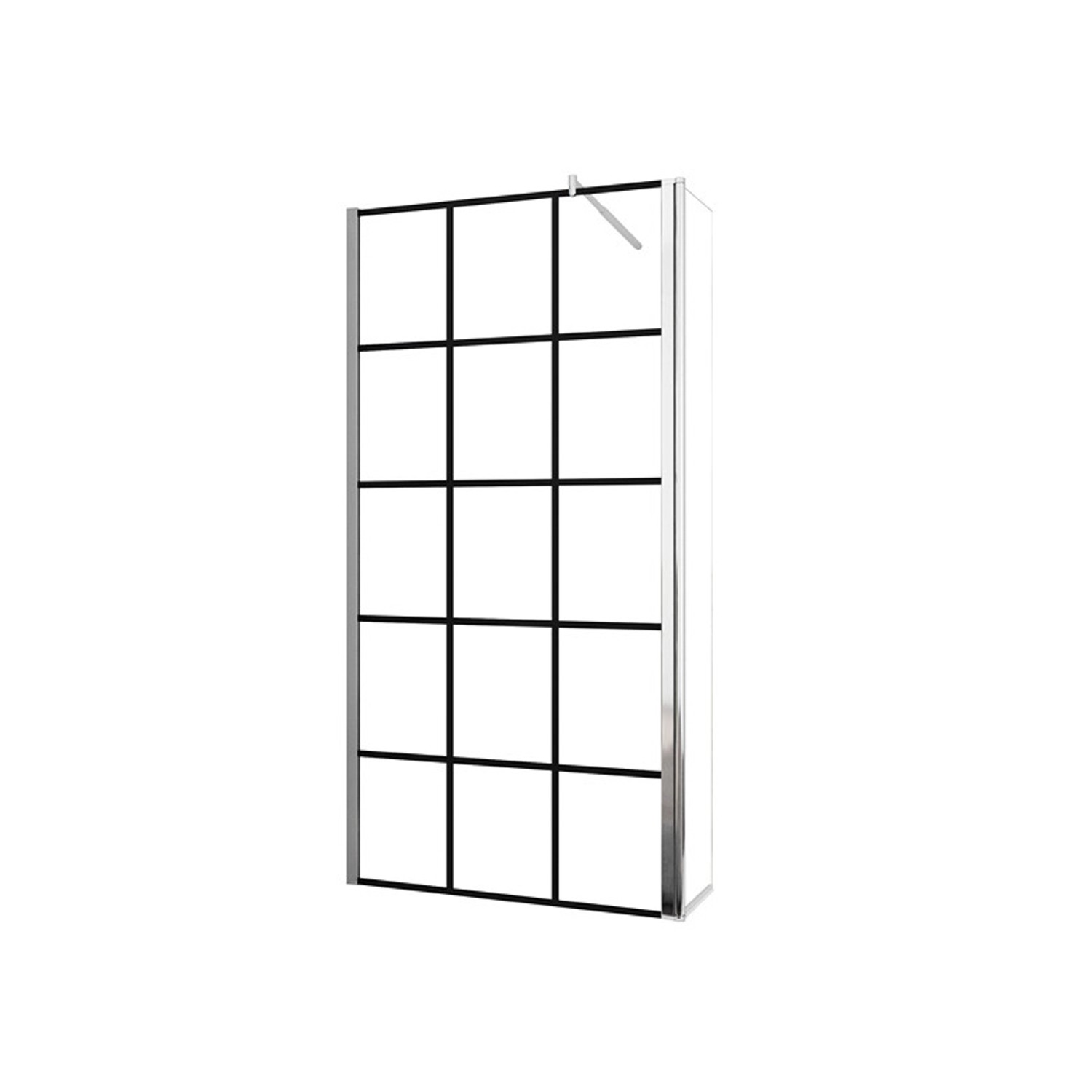 Duschparadies Walk In Dusche 90 x 200cm Mit 30cm Flipper 8mm Nano Glas Seit günstig online kaufen