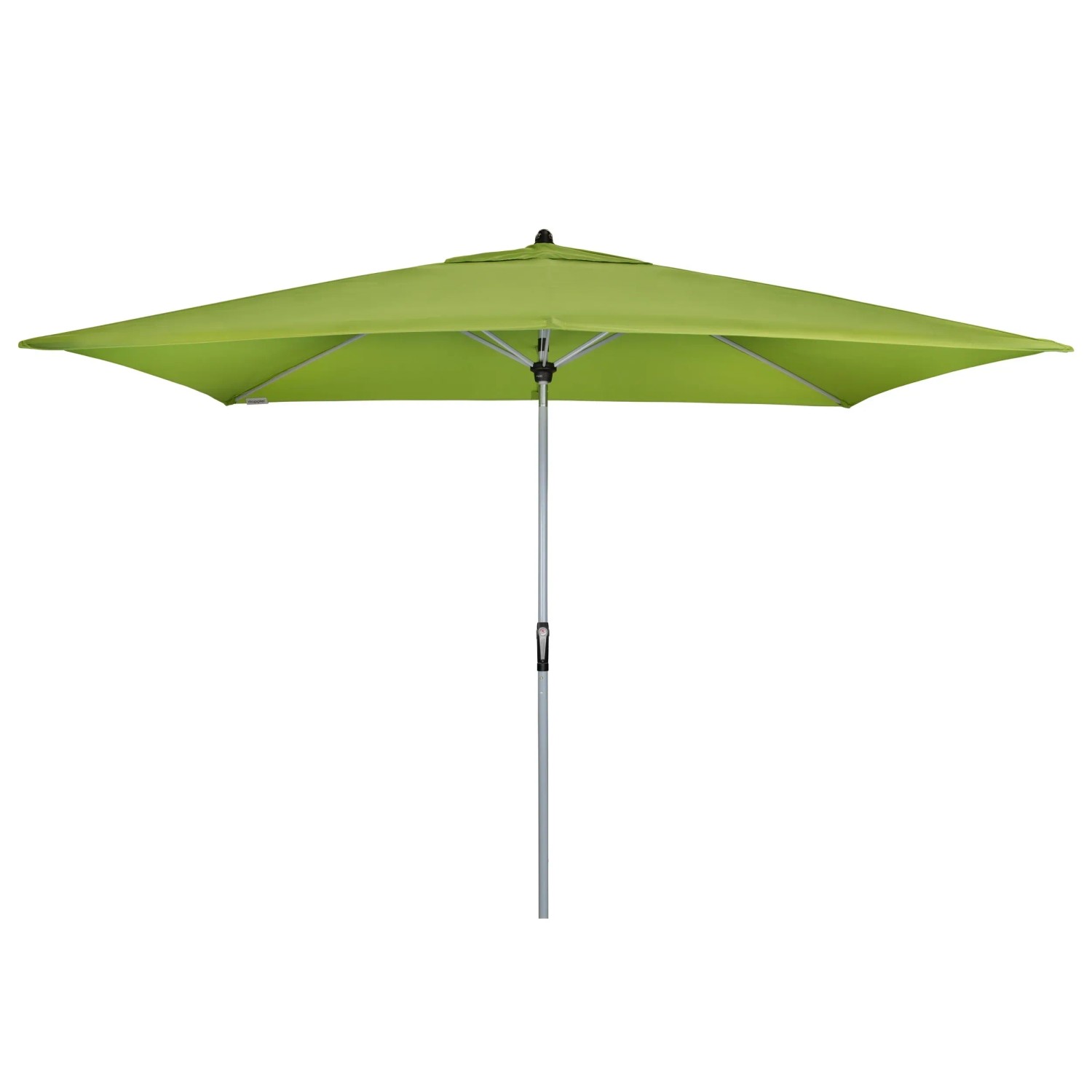 Doppler Balkonschirm Active Auto Tilt 294 cm x 200 cm Grün mit Kurbelmechanik