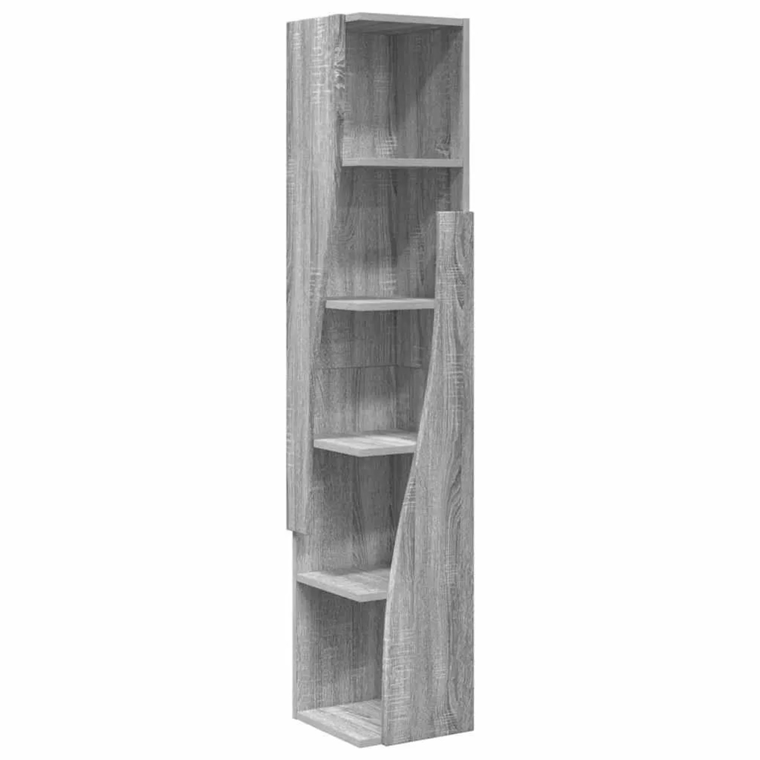 vidaXL Eckschrank Graues Sonoma 27,5x27x140cm Holzwerkstoff 889871 günstig online kaufen