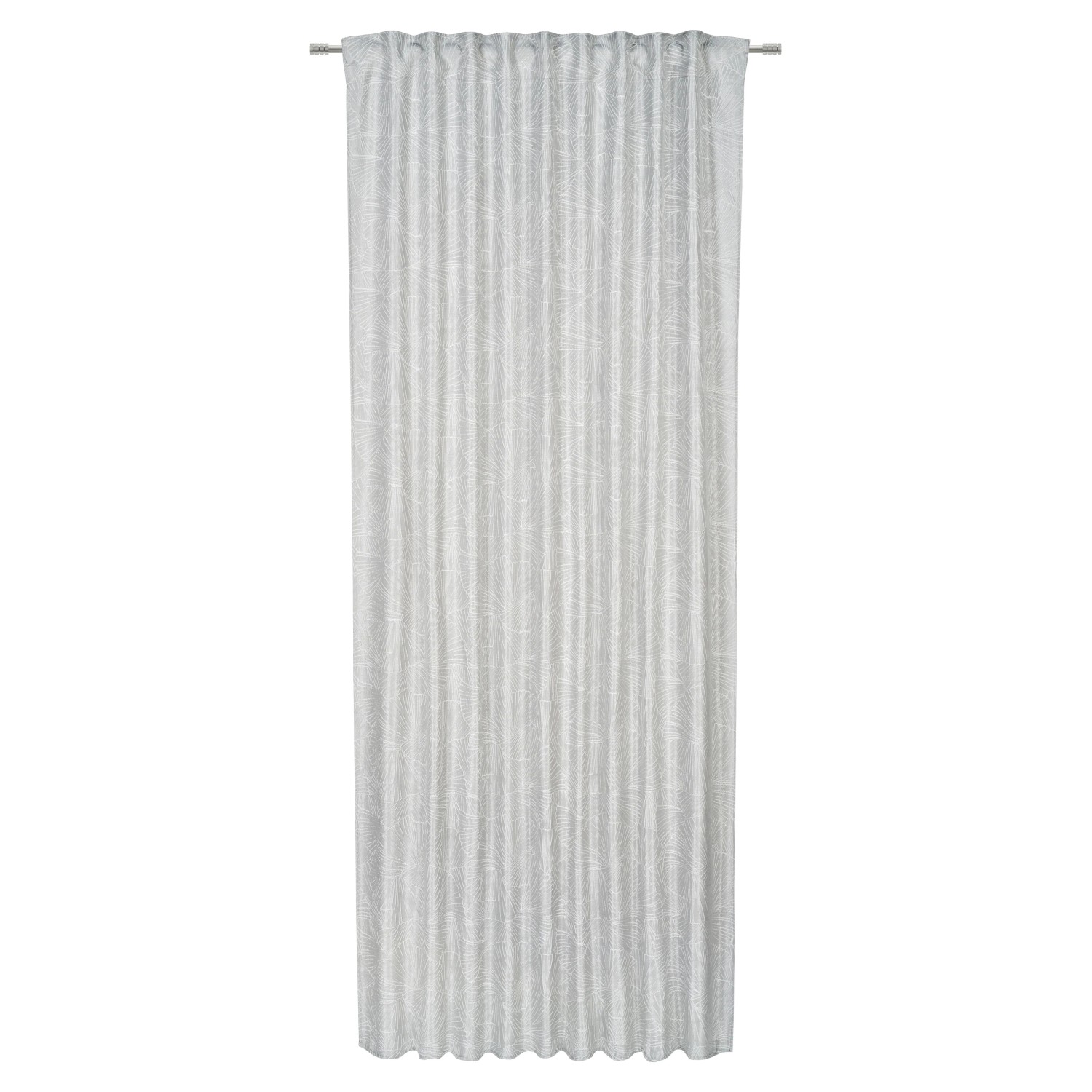 Premium Living Fertigvorhang Alvis Hellgrau ca. 140x245cm
