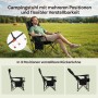 WOLTU Campingstuhl Faltbar Klappstuhl bis 150 kg Belastbar 2 Set_4
