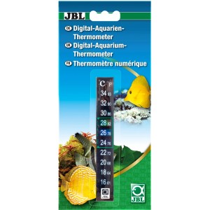 JBL Digitales Aquarienthermometer zur Temperaturmessung im Aquarium.