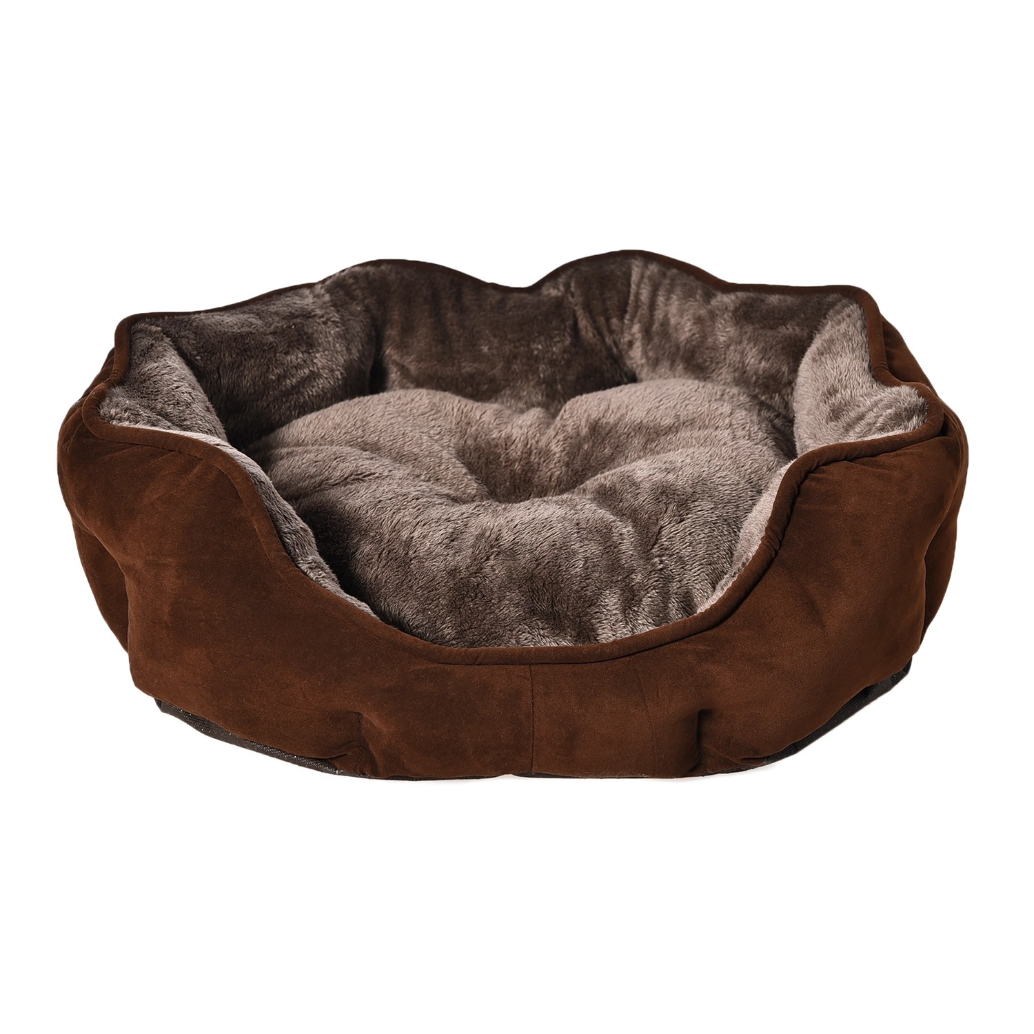 Benno Hundebett Hundekissen Für Kleine Hunde Donut Rund Flauschig Weiche Polsterung Hundekorb Rutschfest
