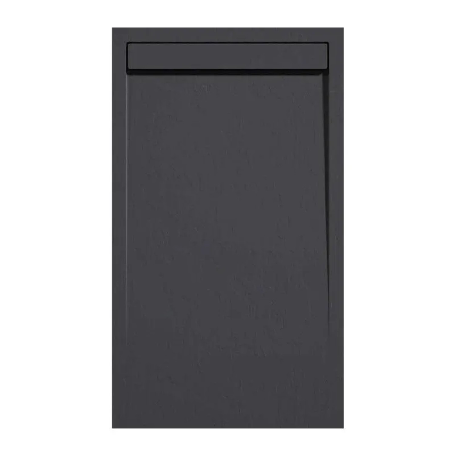 Mirlo Mineralguss Duschwanne Extra Flach Clever  Anthrazit 70x210cm