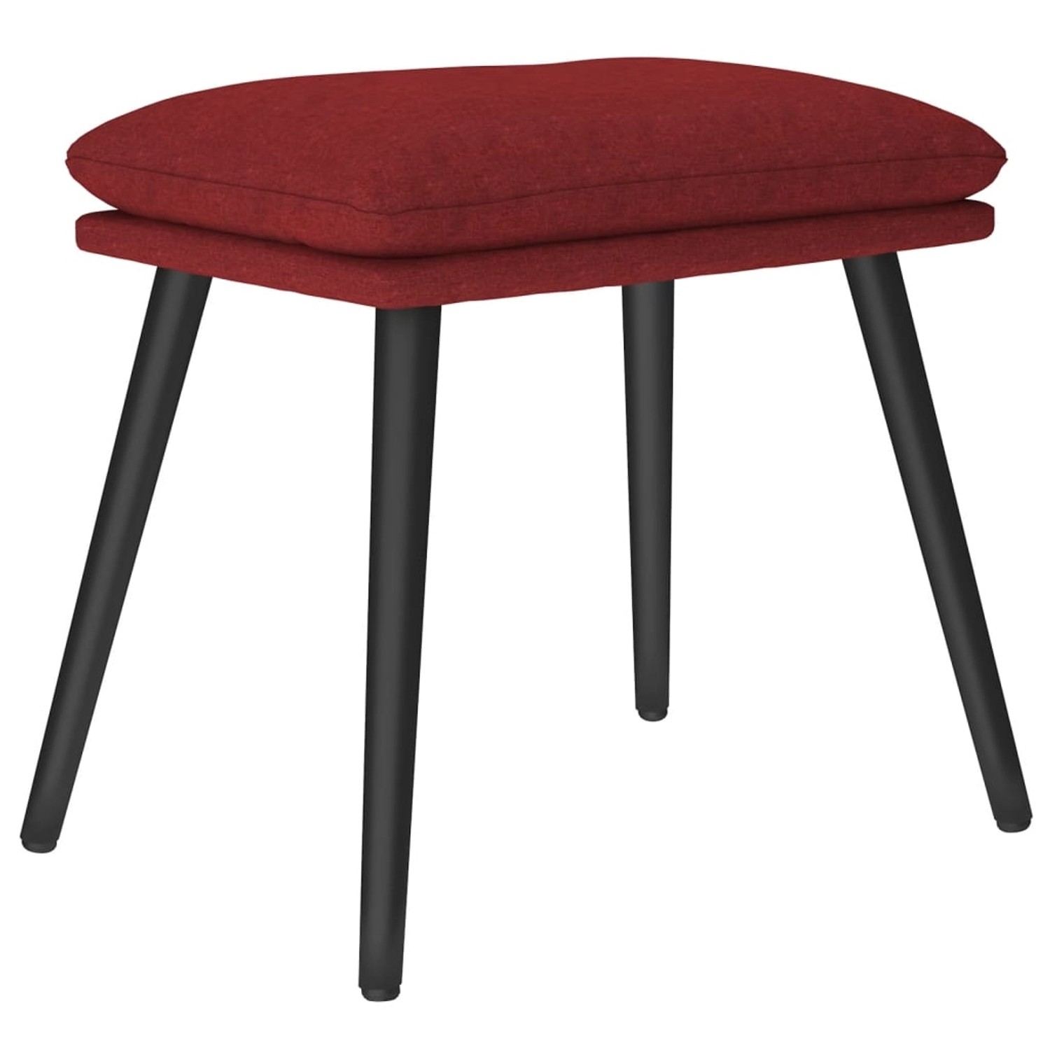 vidaXL Fußhocker Weinrot 45x29,5x39 cm Samt Modell 5 günstig online kaufen