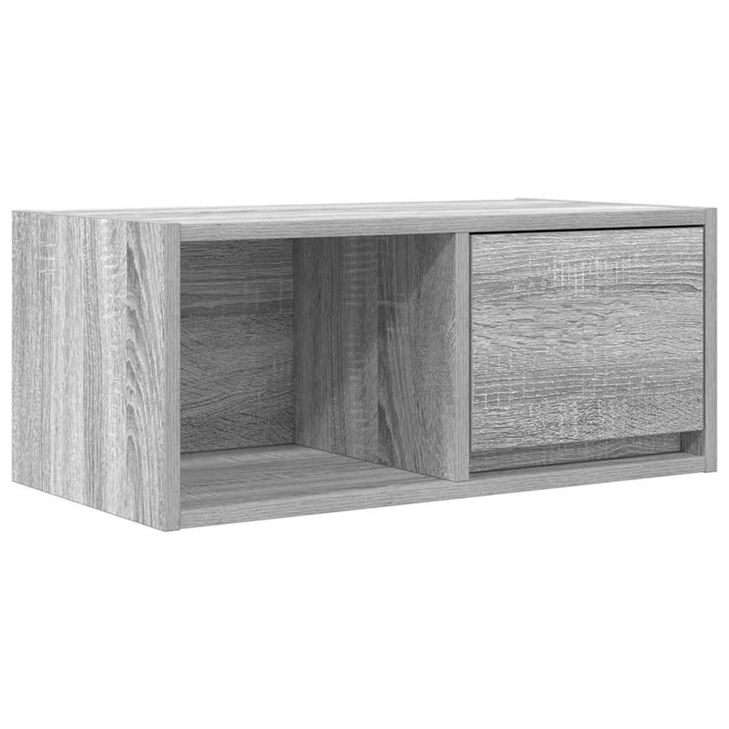 vidaXL TV-Schrank Grau Sonoma 60x31x25,5 cm Holzwerkstoff 861446
