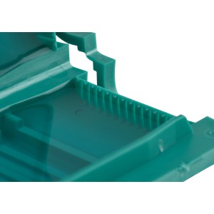 Grüne Gel-Kabelgarnitur mit Verbindungsblock für Kabeldurchmesser 9-16mm.