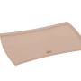 Beige Hunter Napfunterlage Luton, 48x30 cm, für Hundenäpfe, aus Silikon mit erhöhtem Rand.