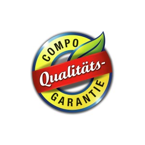Compo Qualitäts-Garantie Logo für BIO Hochbeetaktivator
