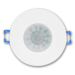 world-trading-net Decken-Einbau-Bewegungsmelder, 360 Grad, IP65, weiß. Für Lampen & Leuchten.