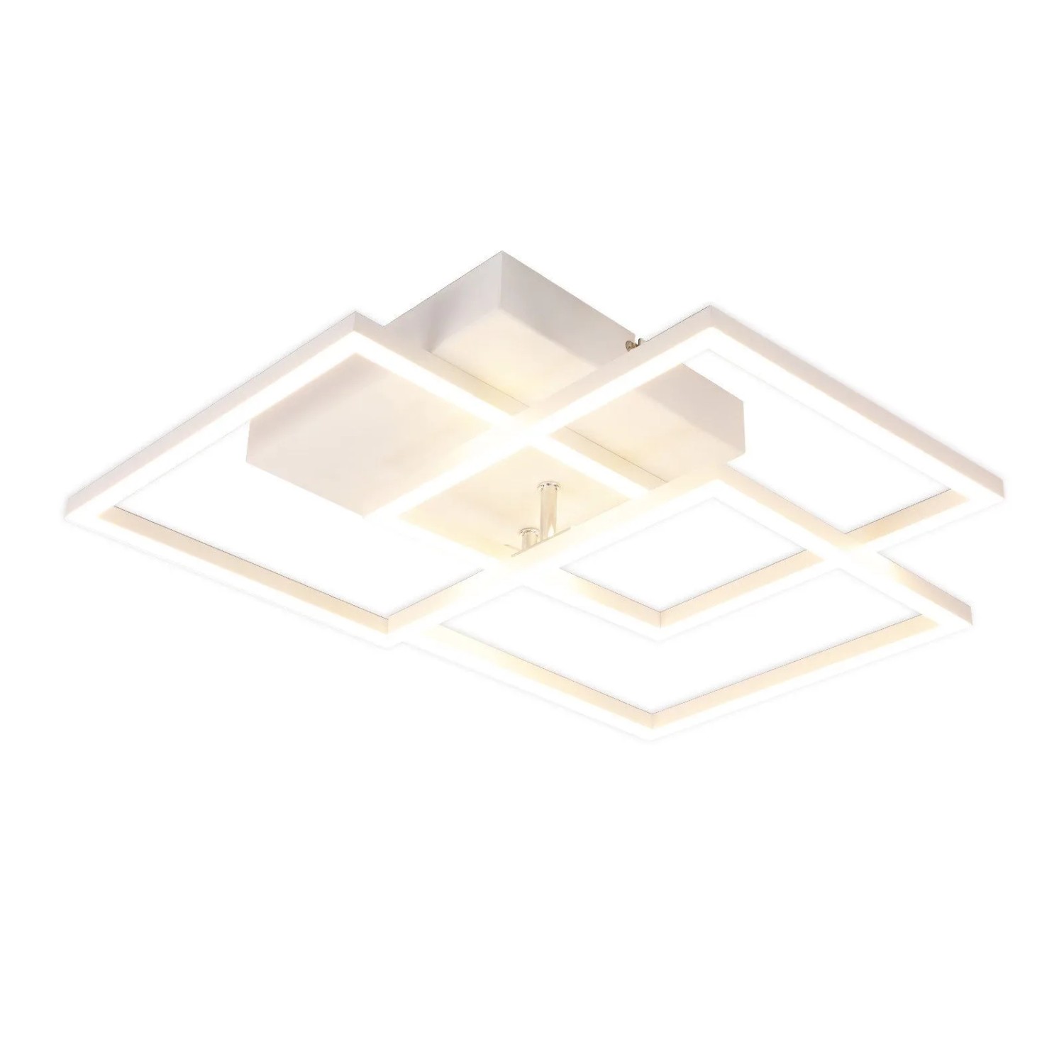 NETTLIFE LED Deckenleuchte aus Metall L40Weiß-1