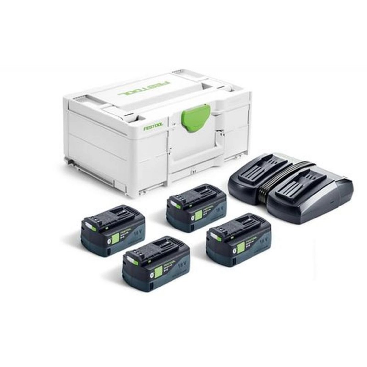 Festool Energie-Set SYS 18V 4x5,0/TCL 6 DUO - 577709