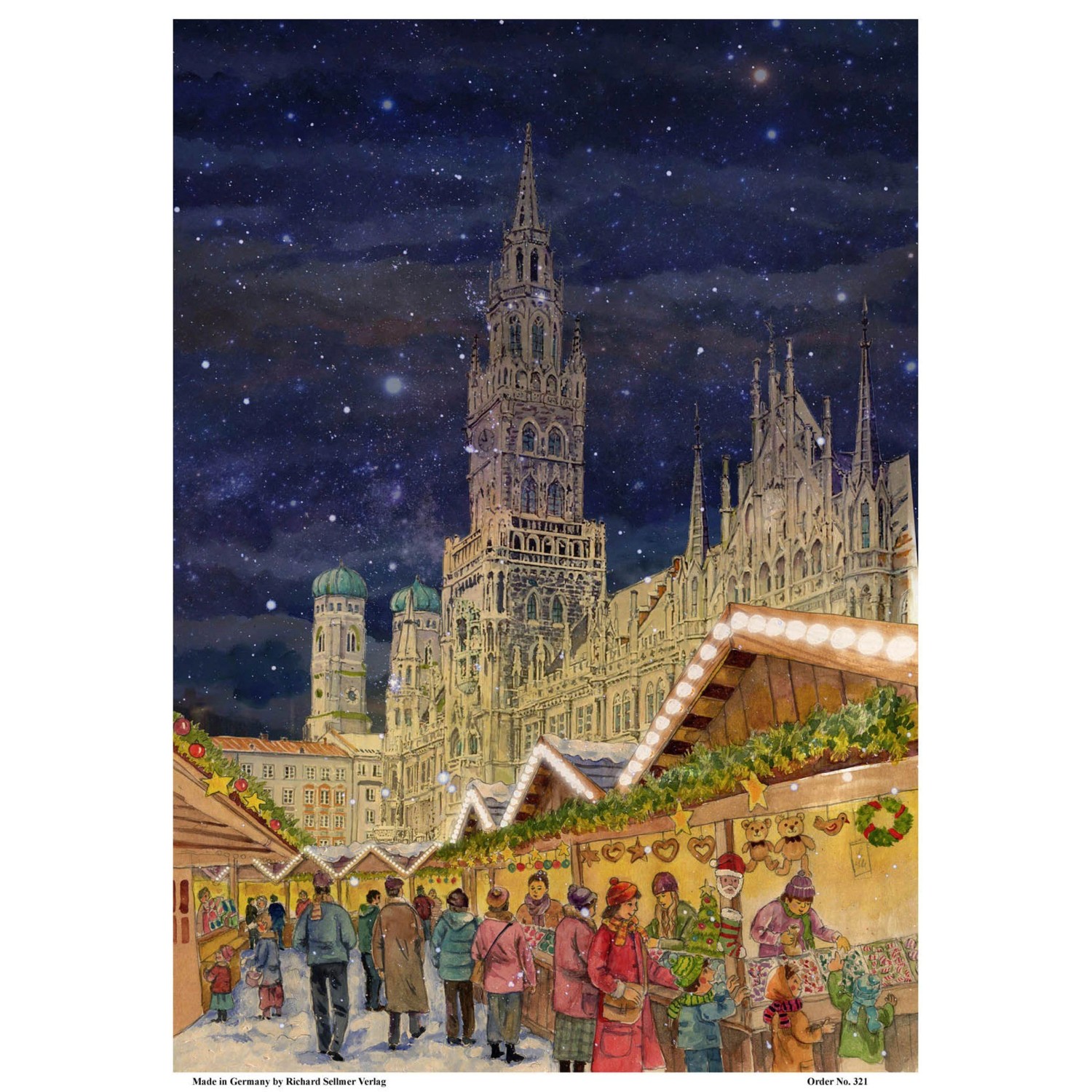 Adventskalender -München Marienplatz- günstig online kaufen