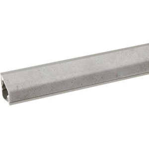 Wandabschlussleiste in Betonoptik, 300 cm lang, für Arbeitsplatten.