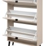 Furn.Design Schuhschrank in Samt 70 x 125 cm Aldan_9