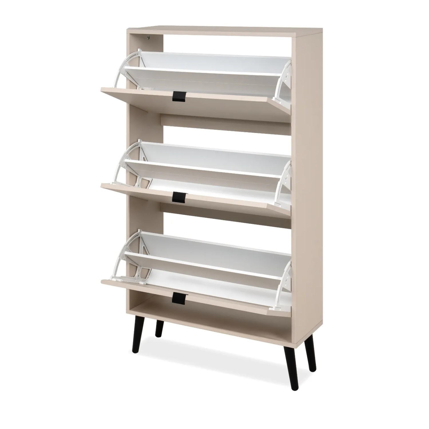 Furn.Design Schuhschrank in Samt 70 x 125 cm Aldan_9