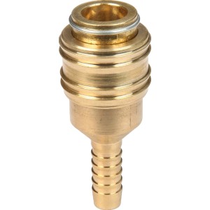 Einhell Schnellkupplung Ø 9 mm aus Metall für Kompressoren.