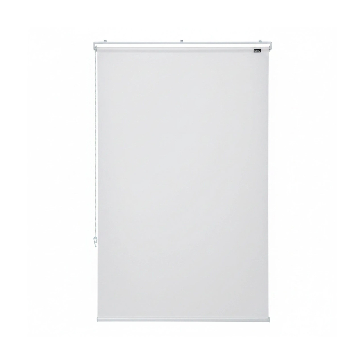 Relaxdays Duschrollo PVC Weiß Wasserabweisend 120 cm x 240 cm 0,9 kg