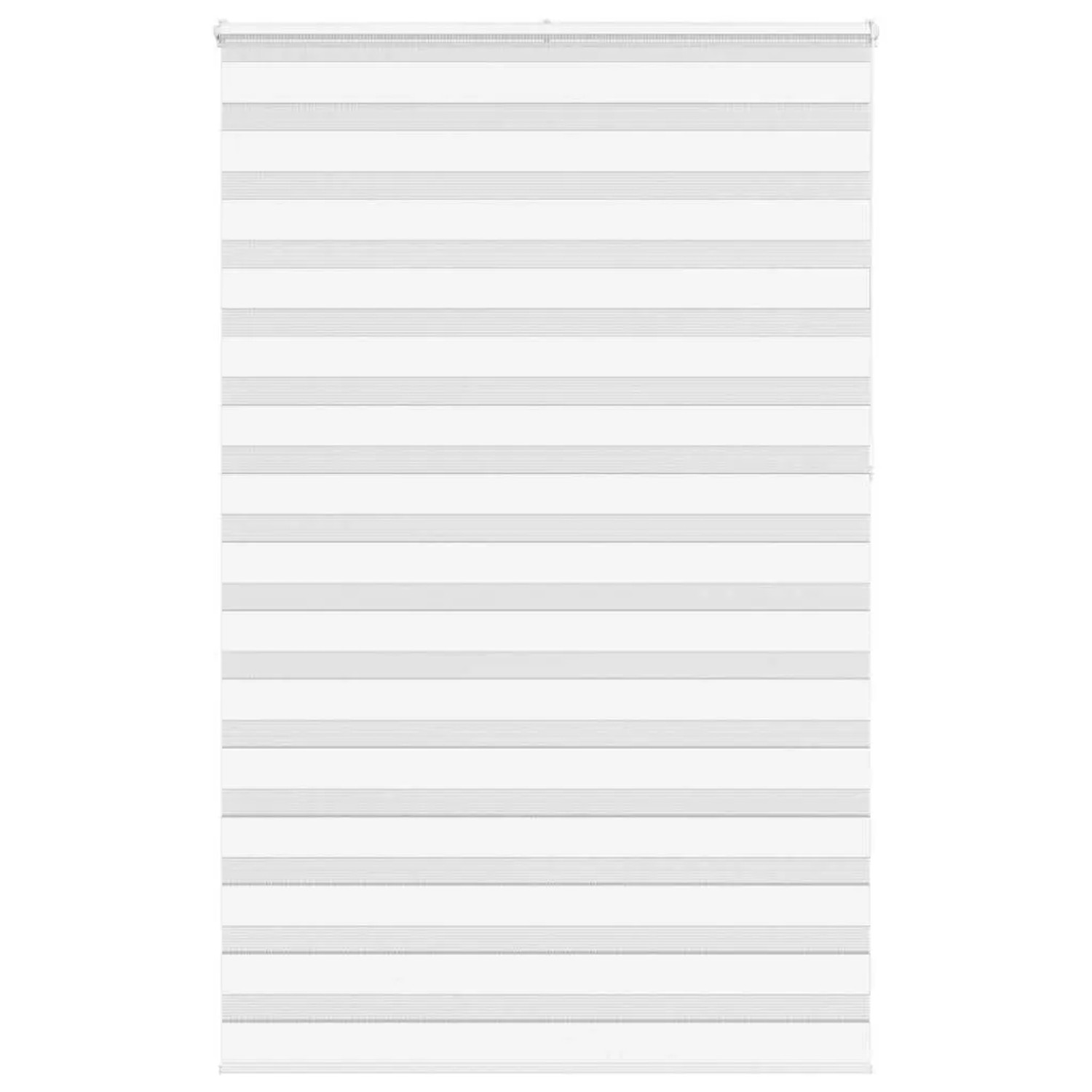 vidaXL Doppelrollo Weiß 140x230 cm Stoffbreite 135,9 cm Polyester 4014815 günstig online kaufen