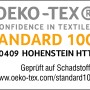 OEKO-TEX Standard 100 Zertifikat für Gardena Gartenhandschuhe: Geprüft auf Schadstoffe.