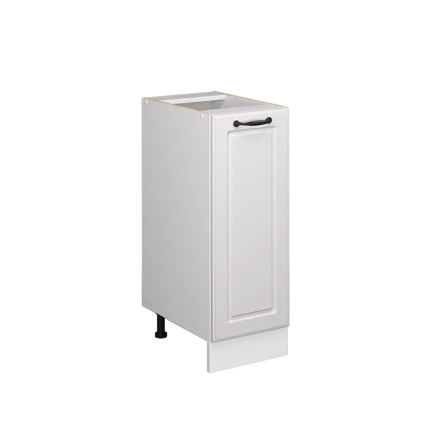 Vicco Apothekerschrank R-Line Weiß Landhaus Weiß 30 cm ohne Arbeitsplatte