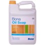 Bona Oil Soap 5L Unterhaltsreiniger für geölte Holzböden, weißer Kanister mit gelbem Deckel.