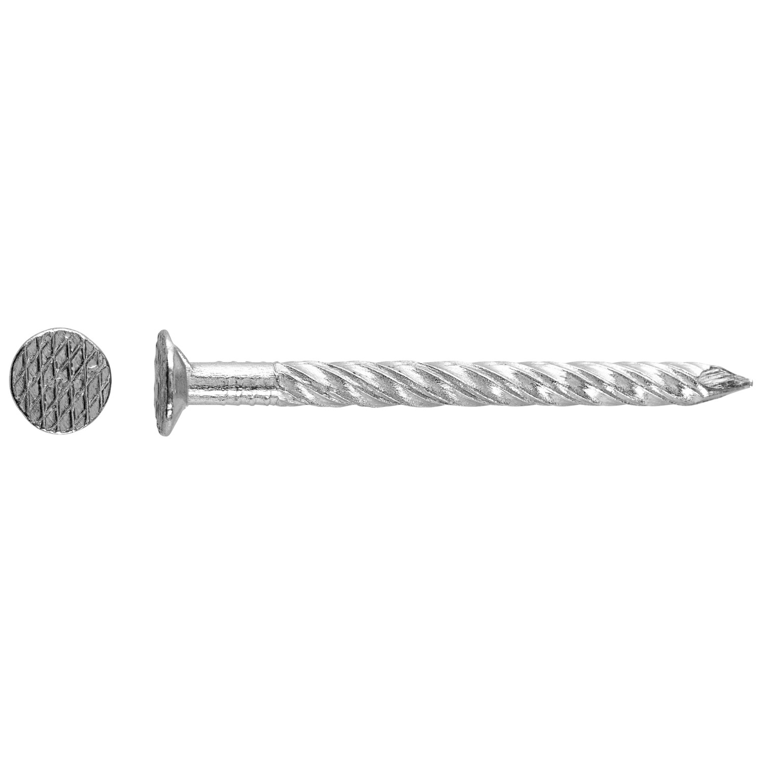 LUX Schraubnagel Ø 4,2 mm x 70 mm Verzinkt 40 Stück