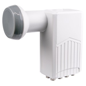 Schwaiger Octo Switch LNB mit 8 Ausgängen für unabhängigen TV-Empfang.