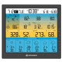 Bresser Solar-WLAN-Wetterstation 4CAST PRO SF 7-in-1, Anzeige mit Wetterdaten und Vorhersage.