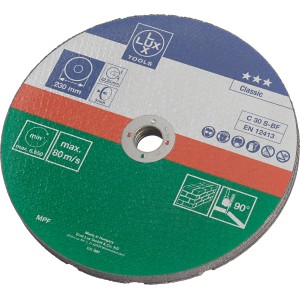 LUX Trennscheibe Classic Stein, 230mm, 5er-Pack für Winkelschleifer.