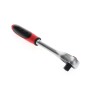 Gedore Umschaltknarre 12,5 mm (1/2) mit rot-schwarzem Griff für Schlüssel & Abzieher.