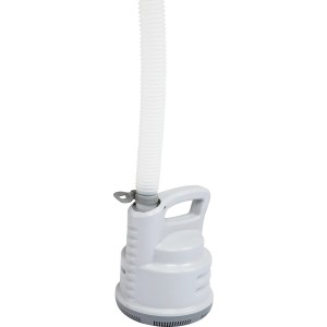 Bestway Flowclear Tauchpumpe (80 W) mit Schlauch zum Abpumpen von Poolwasser.