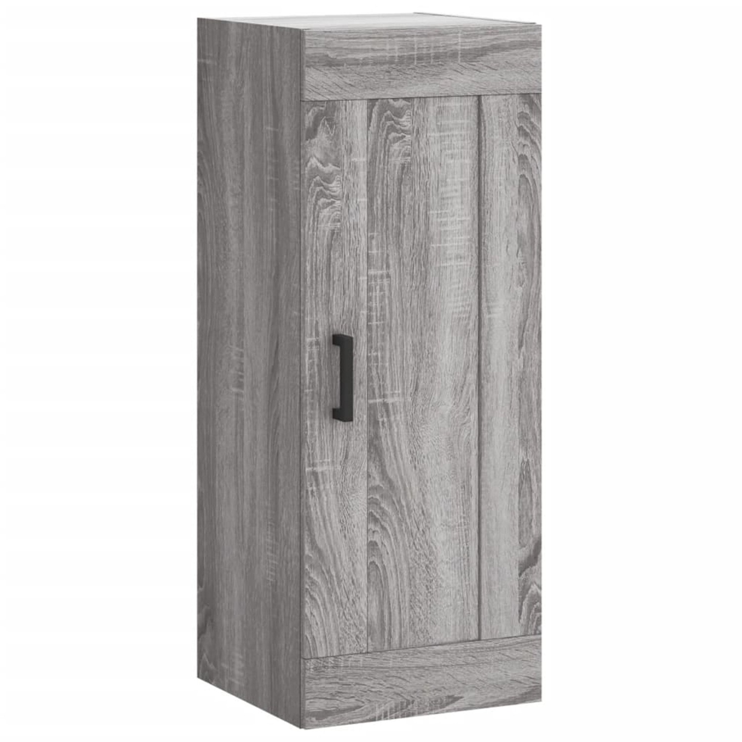 vidaXL Wandschrank Grau Sonoma 34,5x34x90 cm Holzwerkstoff 830506