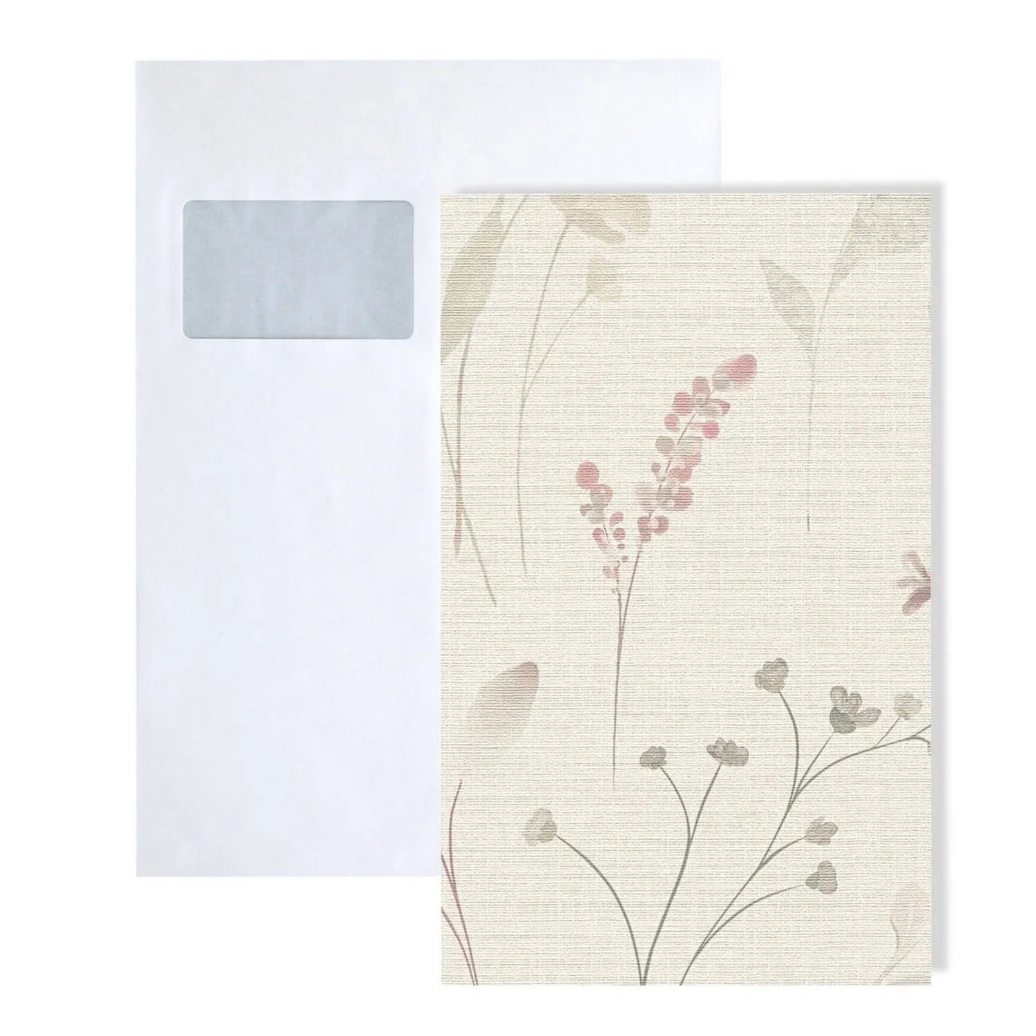 PROFHOME S-791703-GU DIN A4 Muster der Floralen Tapete 1 Musterstück