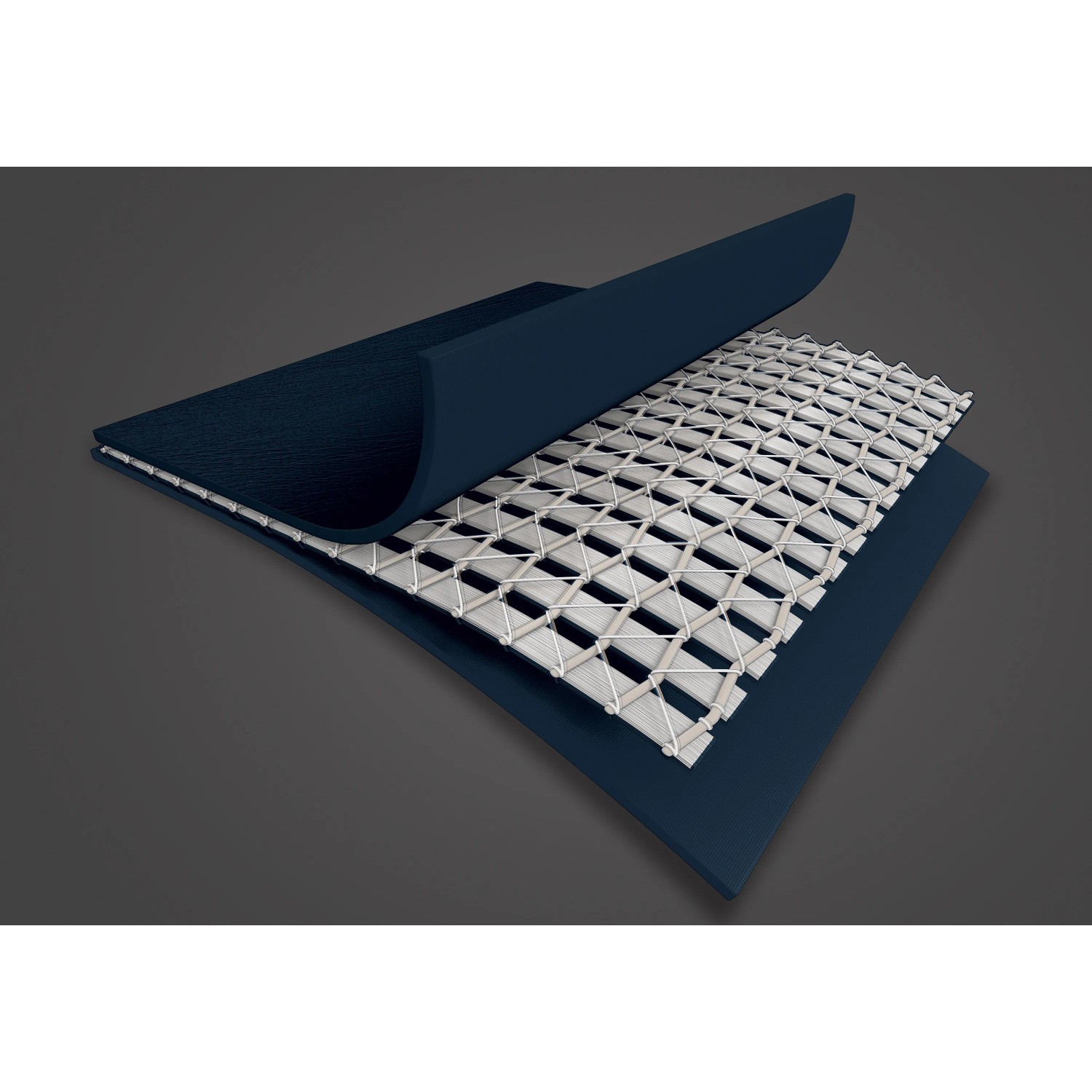 Detailaufnahme der Fiber-Tech-Konstruktion des Intex PureSpa Plus Whirlpools.