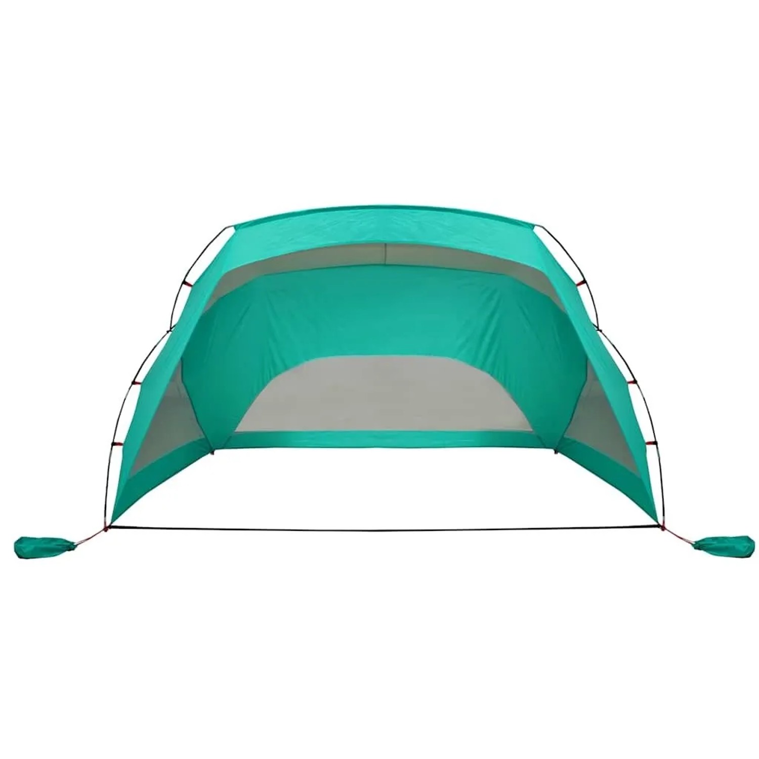 vidaXL Strandzelt Meergrün 274x178x170/148 cm 185T Polyester 94404_5