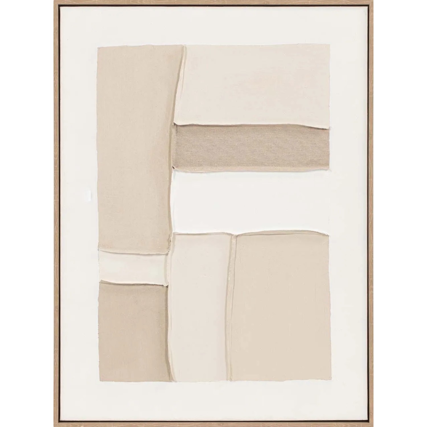 Art Universe Leinwandbild Shades of Sand 60 x 80 cm