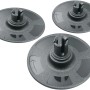 Bosch Schleifteller-Satz, 3-teilig, für EasyCurv Sander. Zubehör für Tellerschleifer.