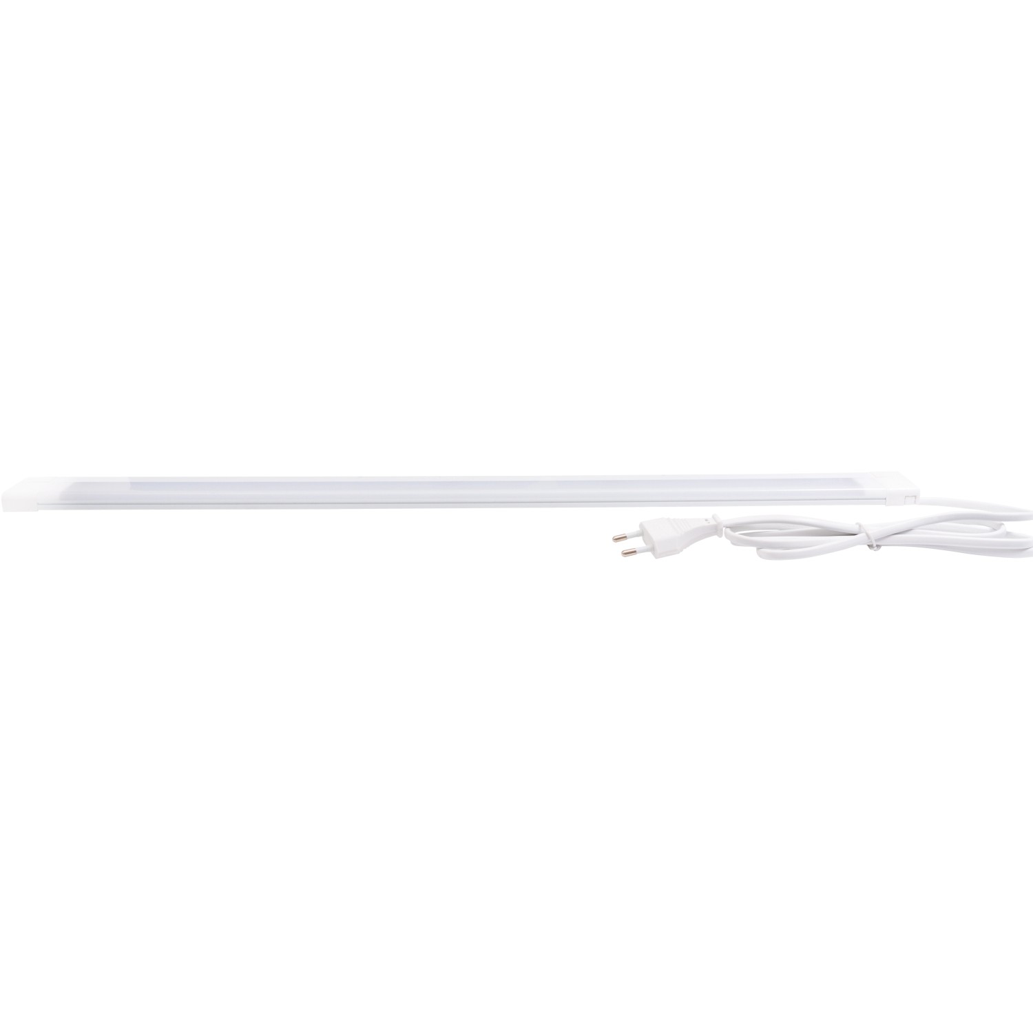 Weiße REV Ritter LED Unterbauleuchte Z600, 60cm mit Schalter und Zuleitung.